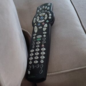 Black Media Streamer with Ergonomic Design